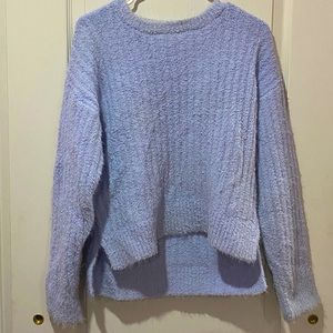 BEAUTIFUL PERIWINKLE SOFT SWEATER